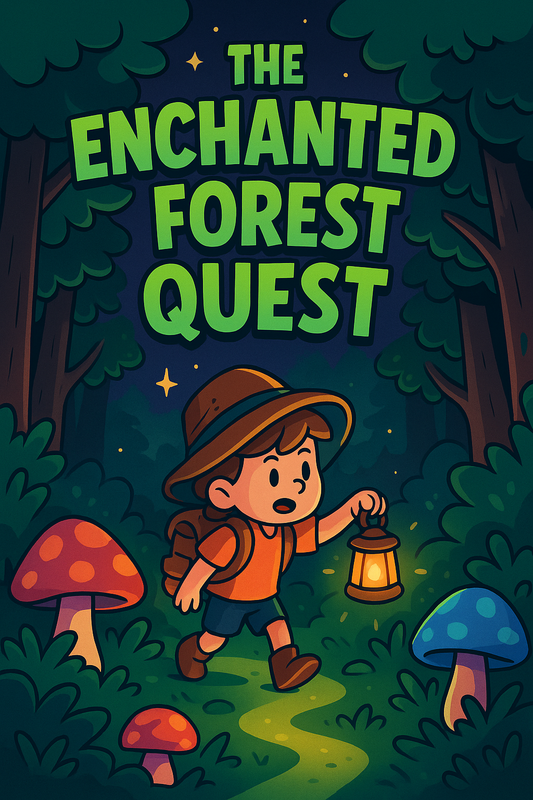 Ebook Cover : The Enchanted Forest Quest