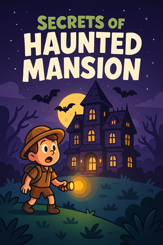 Ebook Cover : Secrets of the Haunted Mansion