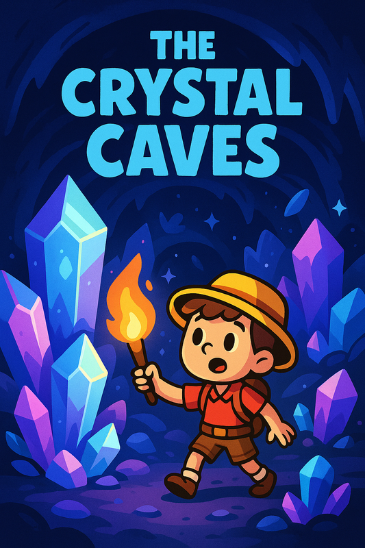 Ebook Cover : The Crystal Caves